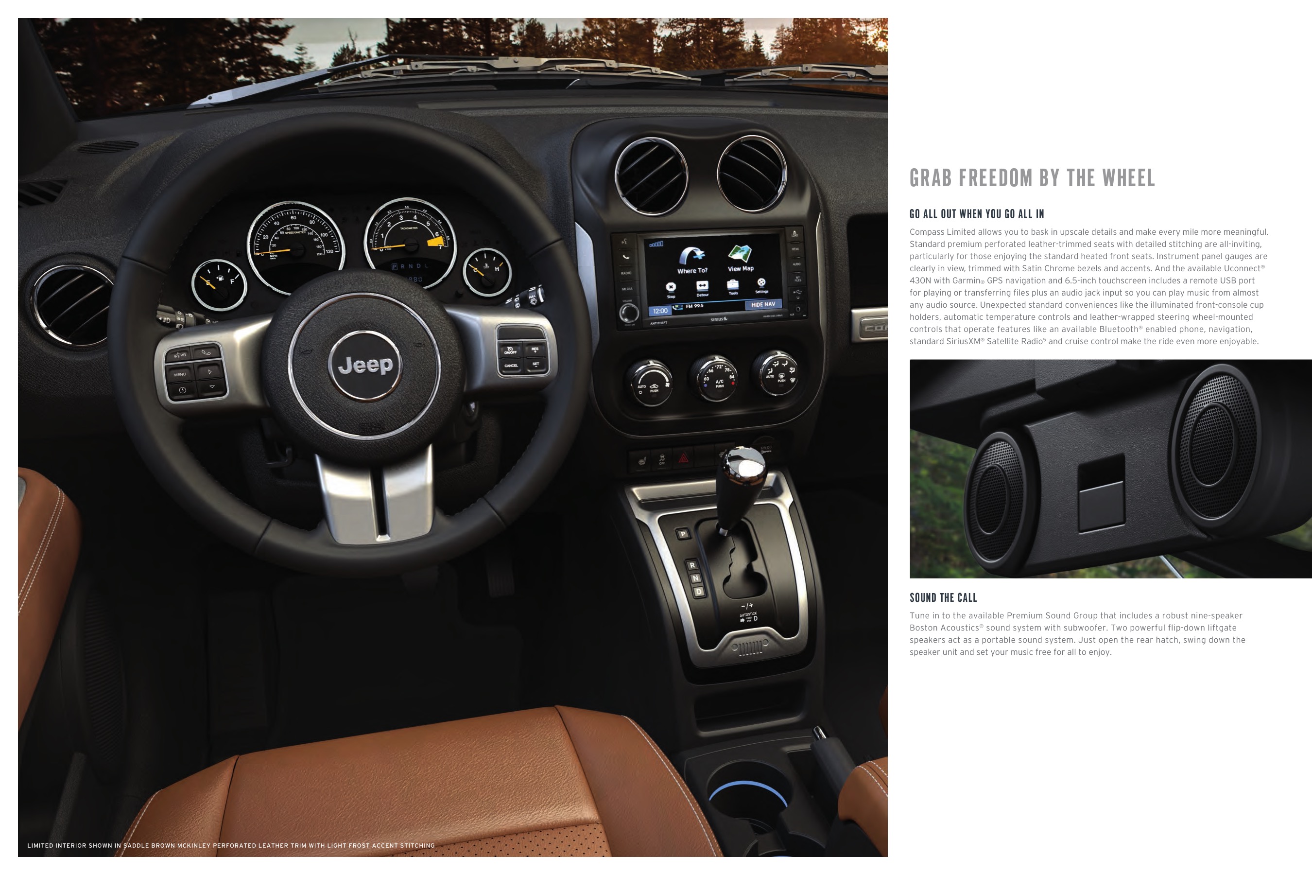 2015 Jeep Compass Brochure Page 2
